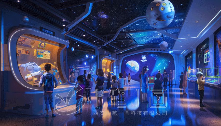 市兒童科普教育基地效果圖設計