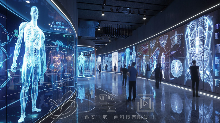 數(shù)字化醫(yī)技科普館建設(shè), 智慧醫(yī)療展館設(shè)計(jì), 創(chuàng)新科技展覽館