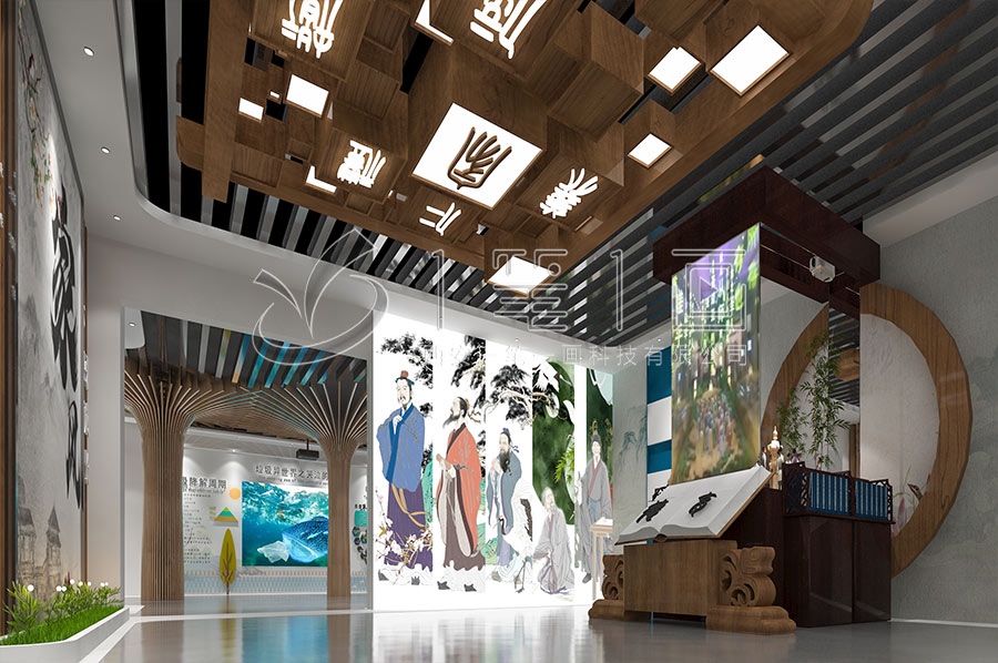 創(chuàng)新家訓(xùn)展示館設(shè)計, 智能互動展覽館, 數(shù)字化家訓(xùn)傳承中心