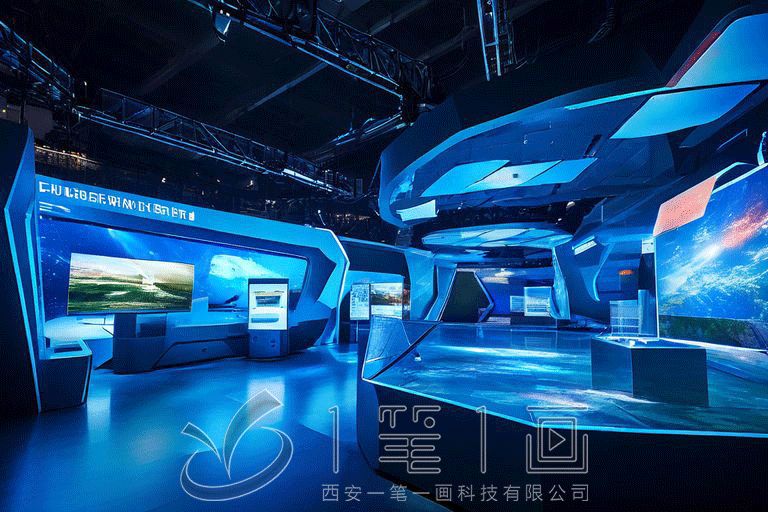 高科技國防教育體驗館設(shè)計, 智慧國防展廳建設(shè)方案, 一筆一畫數(shù)字化展覽館設(shè)計公司