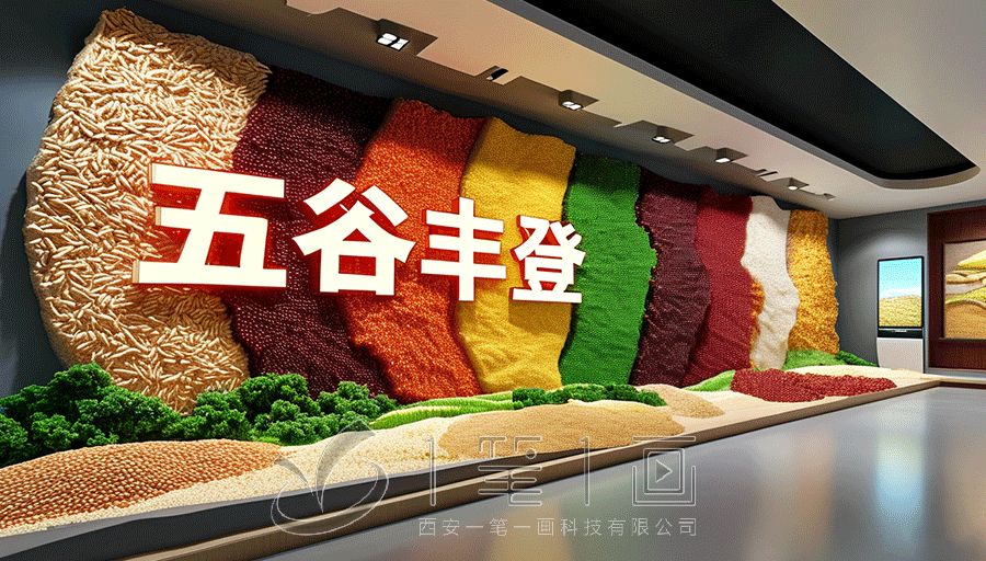 糧食和物資儲備中心安全教育基地設(shè)計方案，多媒體糧食安全展廳建設(shè)方案策劃公司