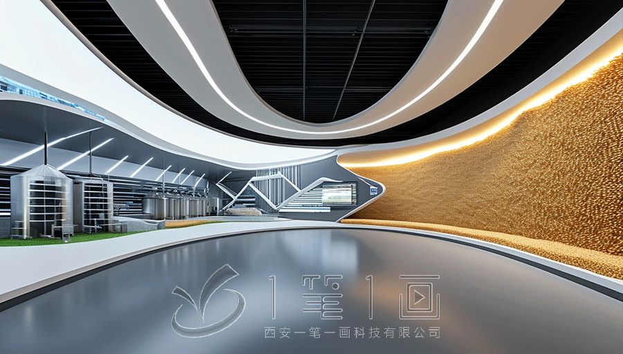 糧食和物資儲備中心安全教育基地設(shè)計方案，多媒體糧食安全展廳建設(shè)方案策劃公司